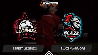 Winners Goal Pro Cup. Street Legends - Blaze Warriors 04.01.25. Weekend Cup