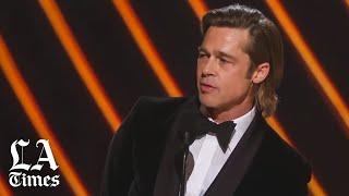 Brad Pitt wins his first acting Oscar for 'Once Upon a Time ... in Hollywood'