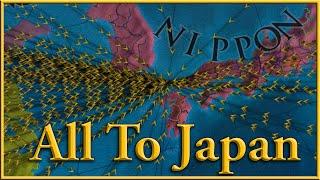 EU4 but everyone's trade just goes to Japan - AI Only Timelapse