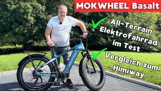 Mokwheel Basalt E-FAT Bike im Test. Meine Erfahrungen. Vergleich zu Himiway