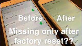 iPhone Missing Auto-Brightness After Repair But Not Immediately And New Intro