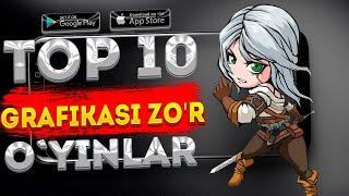 TOP 10 GRAFIKASI ZOR | OFFLINE VA ONLINE O'YINLAR 2024 | #1