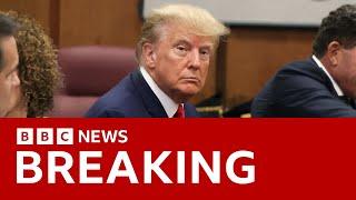 Donald Trump pleads not guilty to 34 criminal charges- BBC News