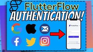 Implement FlutterFlow's POWERFUL Authentication In Your Apps! (FlutterFlow Tutorial 2022)
