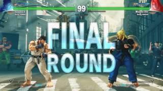 Street Fighter V - koson23 vs PesMaster91 - Ranked Match