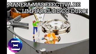 La mejor manera de limpiar, borrar cualquier disco duro de PC, Laptop!