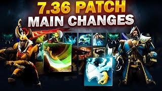 Dota 2 NEW 7.36 Patch - Main Changes!