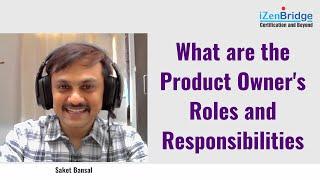 Product Owner roles and Responsibilities