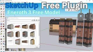 SketchUp plugin - (Eneroth Townhouse System) Free 3D Model Download