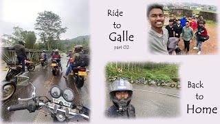 Ride to Galle - Evening Session (back to home) | Episode 02