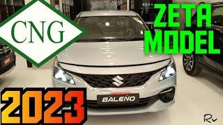 Maruti suzuki Baleno Zeta CNG 2023  Segment King   Better than any other Hatchback 