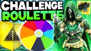 Can I Beat This Exotic Mission While Wearing SUNGLASSES?? | Challenge Roulette #destiny2