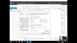 Configure Static IP on Windows Server 2019