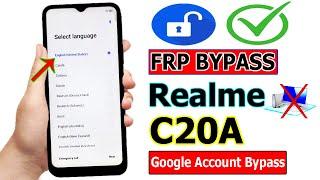 Realme C20a Frp Bypass | Realme C20/c21 Google Account Bypass 2023 (Without Pc) Rmx3063 Rmx3201