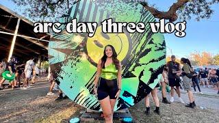 bts of social media coverage at arc music festival  2024 day 3 vlog