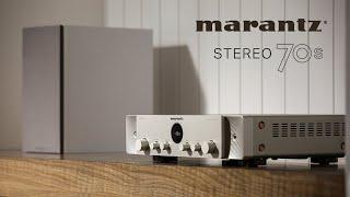 Marantz introduces the STEREO 70s. Musical and Cinematic