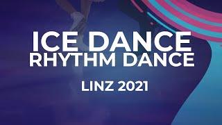 Sofiya LUKINSKAYA / Danil PAK KAZ | ICE DANCE RHYTHM DANCE | Linz 2021 #JGPFigure