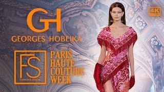 Georges Hobeika Couture SS 24 | Paris | Haute Couture Fashion Week | 4K UHD | FASHION & STYLE TV
