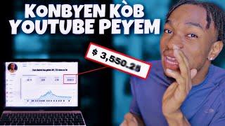 Men Pi Gwo Kòb Mwen Fè Sou YouTube