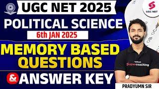 UGC NET Political Science Answer Key 2025 | UGC NET Political Science Paper 2 Answer Key | Pradyumn