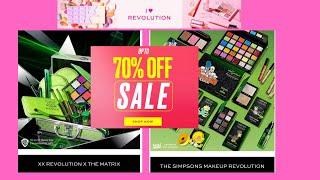 I HEART REVOLUTION SUPER SALE - GET YOUR SIMPSONS & MATRIX MAKEUP BEGORE IT SELLS OUT!