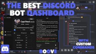 The Best Discord Bot Dashboard - Boove v1.2.0