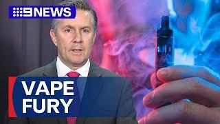 Pharmacies raise concerns over loosened vape laws | 9 News Australia