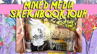 Mixed Media ART JOURNAL + SKETCHBOOK tour (2020-2022)