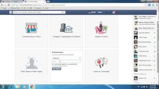 How To Create Free Page On Facebook