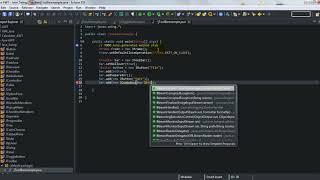 28. JToolBar Java Swing Tutorial without voice