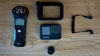 How to Connect Zoom H1N to GoPro Hero 9, no post audio sync , quick and easy guide for Beginners