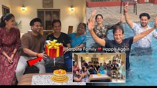 नेहा आणि आज्जी कडुन Pappa ना Suprise Birthday gift  | Satpute Family Happy Again ️