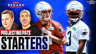 Projecting Patriots Opening Day Starters | Greg Bedard Patriots Podcast