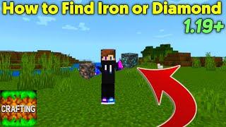 How to Find Iron or Diamond in Crafting and Building | Crafting and Building