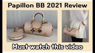 [LV Papillon BB 2021]Review My Lux Louis Vuitton Papillon BB by 2021 spring summer Pool collection