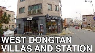 Walking through West Dongtan Station's Villas [GoPro Korea]