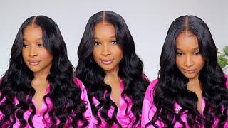 NEW ULTRA THIN HD BLENDAWAY 5*5 LACE WIG| UNDETECTABLE 100% GLUELESS Ft UNice Hair