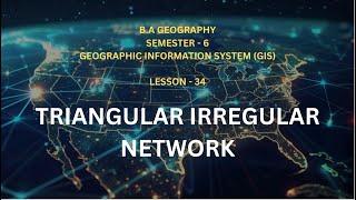 34 Triangular irregular network