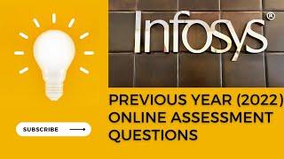Previous Year Online Assessment Questions of Infosys for Specialist Programmer and DSE Role