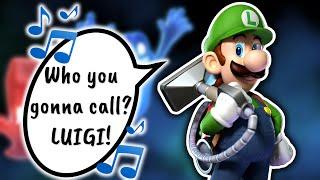 Luigi sings Ghostbusters but the lyrics are about him (AI cover) (reupload)