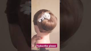 Hairstyle tutorial video #shorthairstyle #easyhairstyle #viralshort #youtube