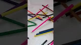 satisfying #color pencil #sounds effect#asmr#viral