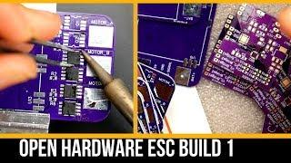 DroneMesh Open Hardware ESC // Build Video Part 1