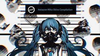 osu! AnimeSkins Compilation Hatsune Miku 2019 (Gameplay) #6