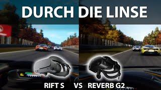 HP REVERB G2 VS RIFT S VS INDEX - Project Cars 2 Durch Die Linse Vergleich! Wie weit kann man sehen?