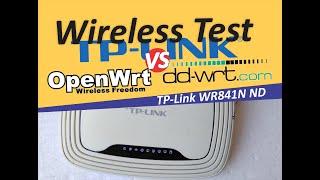 TP-link wr 841n/nd wireless access point review in openwrt vs ddwrt vs original firmware