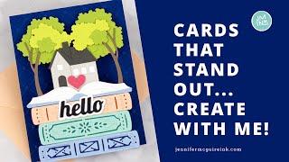 Cards That STAND OUT!  [Create With Me!]