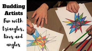 Triangle Art: Lines and Angles