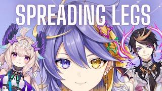 Shu, Aster and Enna talks about spreading legs [aster arcadia]