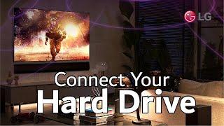 [LG WebOS 6.0 TV] - How to Connect a Hard Drive to Your LG Smart TV